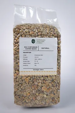Bali Natural Green Coffee Beans