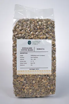 Robusta Sidikalang Green Coffee Beans